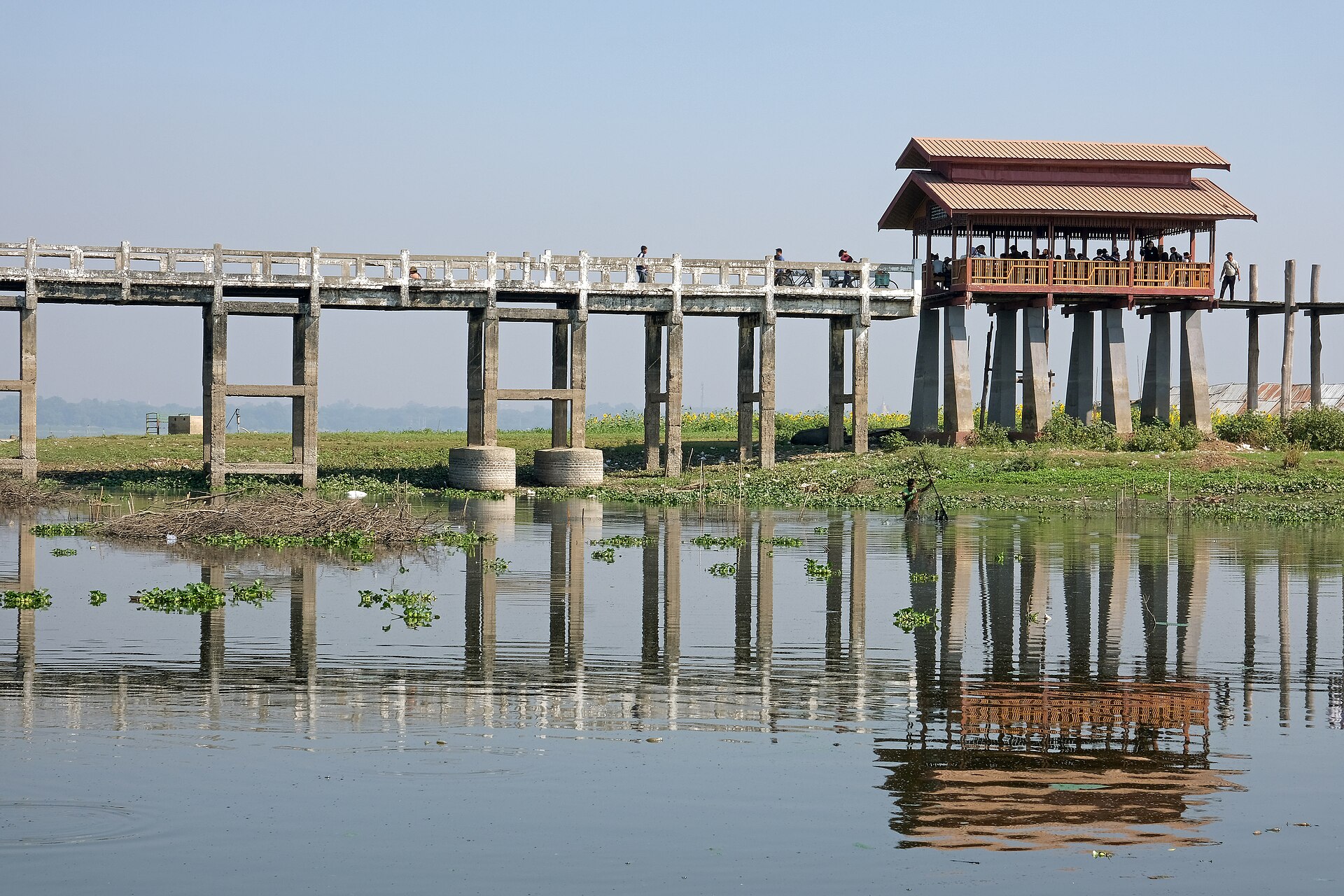 U Bein Bridge, Mandalay